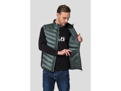 Men's everyday vest STOWE II dark forest / anthracite