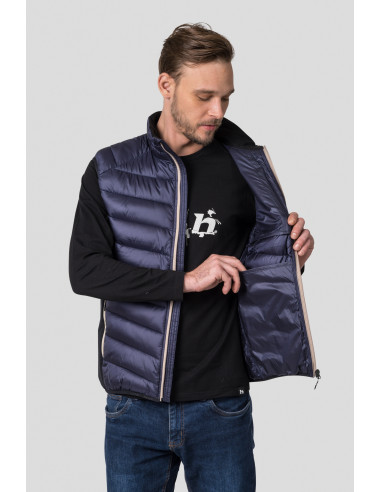 Men's everyday vest STOWE II graphite / anthracite