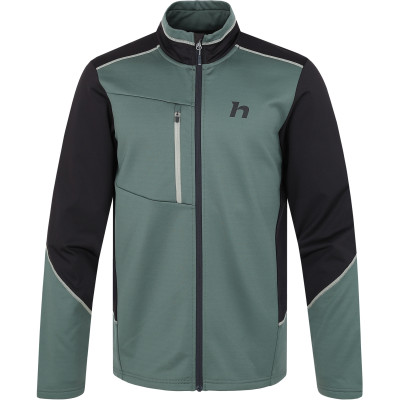 Men's ski sweatshirt TARIQ dark forest