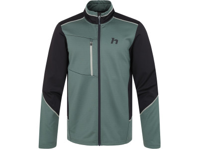 Men's ski sweatshirt TARIQ dark forest