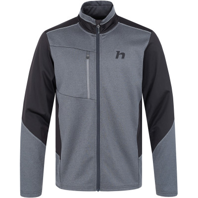 Men's ski sweatshirt TARIQ dark gray mel