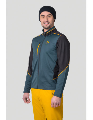 Men's ski sweatshirt TARIQ reflecting pond