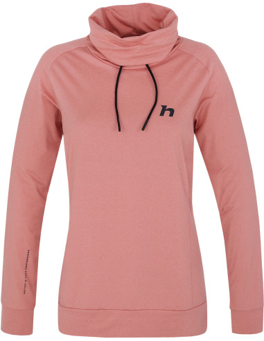 Ladies everyday sweatshirt TAURA rosette mel