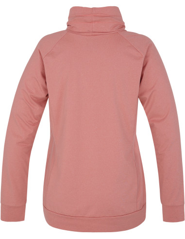 Ladies everyday sweatshirt TAURA rosette mel