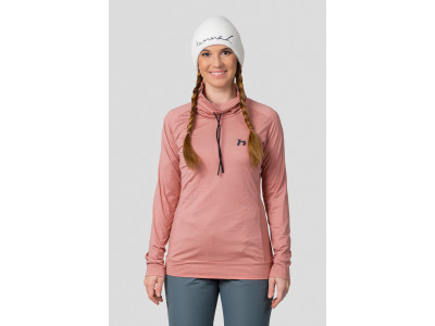 Ladies everyday sweatshirt TAURA rosette mel