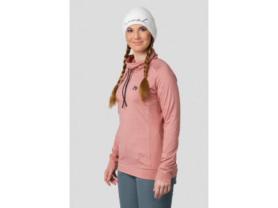 Ladies everyday sweatshirt TAURA rosette mel