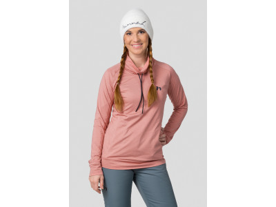 Ladies everyday sweatshirt TAURA rosette mel