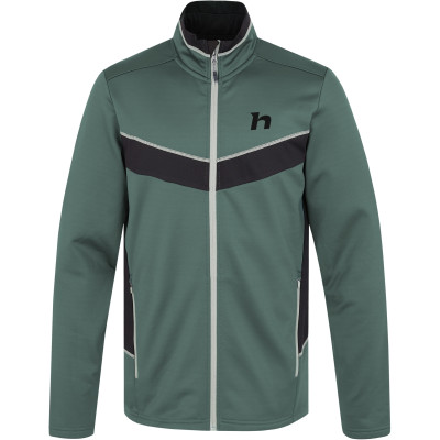 Men's ski sweatshirt TREYVON dark forest