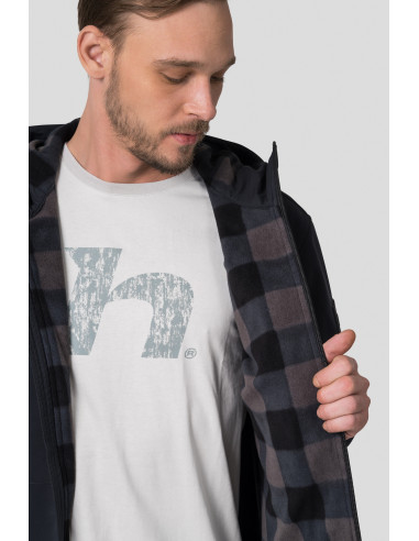 Men's everyday jacket WANDER anthracite