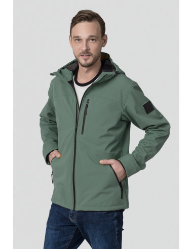 Men's everyday jacket WANDER dark forest
