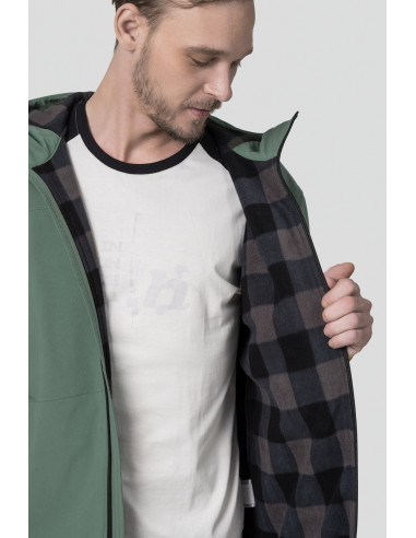 Men's everyday jacket WANDER dark forest
