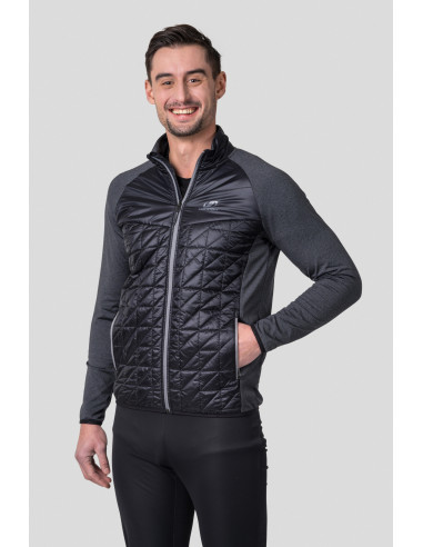 Men's active sweatshirt ENRYX anthracite / dark gray mel