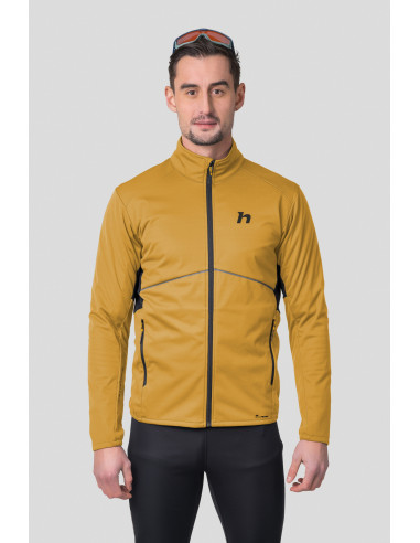 Men's mountain jacket NORDIC golden yellow / anthracite