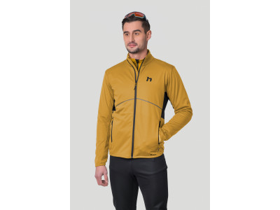 Men's mountain jacket NORDIC golden yellow / anthracite