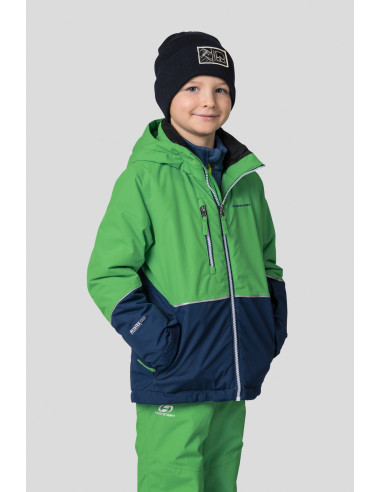 Kid's jacket ANAKIN JR classic green / dress blues II
