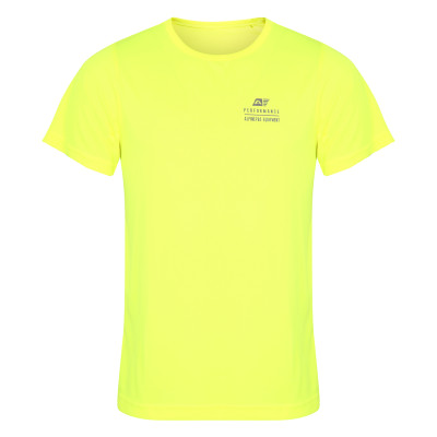 Men's t-shirt CLUN neon safety yellow