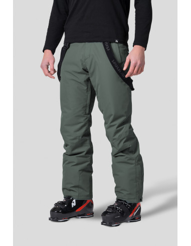 Men's ski pants SLATER dark forest