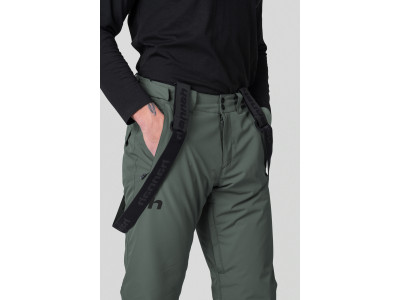 Men's ski pants SLATER dark forest
