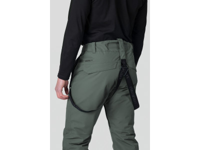 Men's ski pants SLATER dark forest