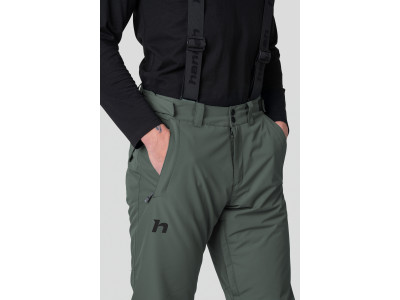 Men's ski pants SLATER dark forest