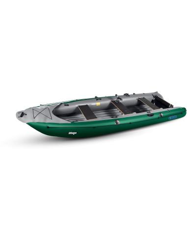 Inflatable fishing boat ALFONSO dark green