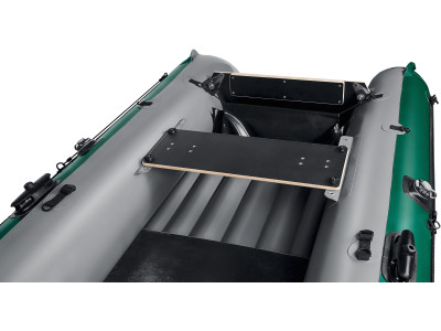 Inflatable fishing boat ALFONSO dark green