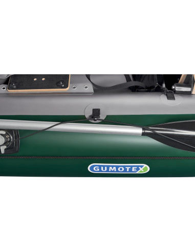 Inflatable fishing boat ALFONSO dark green