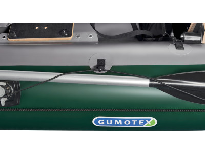 Inflatable fishing boat ALFONSO dark green
