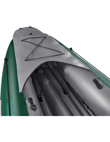 Inflatable fishing boat ALFONSO dark green