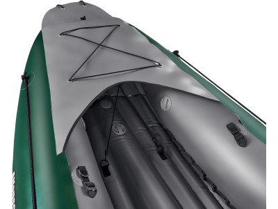 Inflatable fishing boat ALFONSO dark green