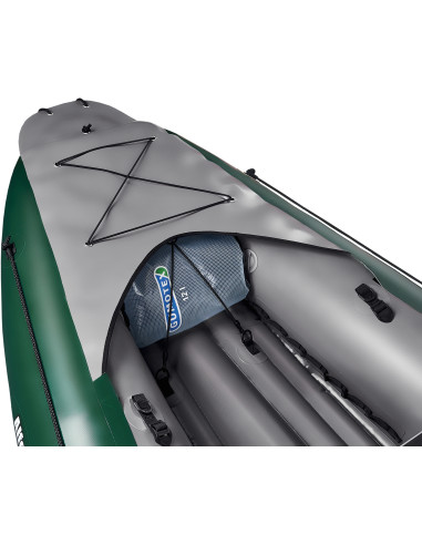 Inflatable fishing boat ALFONSO dark green