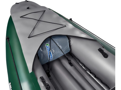 Inflatable fishing boat ALFONSO dark green