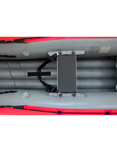 Inflatable canoe BARAKA red