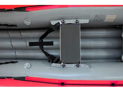 Inflatable canoe BARAKA red
