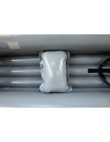 Inflatable canoe BARAKA red