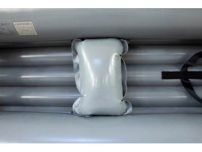 Inflatable canoe BARAKA red