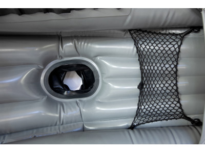 Inflatable canoe BARAKA red