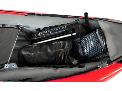 Inflatable canoe BARAKA red