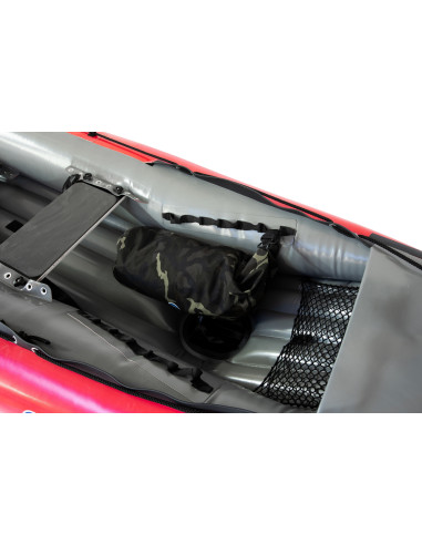 Inflatable canoe BARAKA red