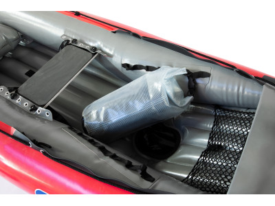 Inflatable canoe BARAKA red