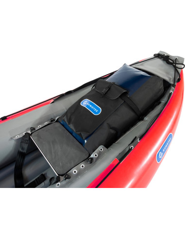 Inflatable canoe BARAKA red
