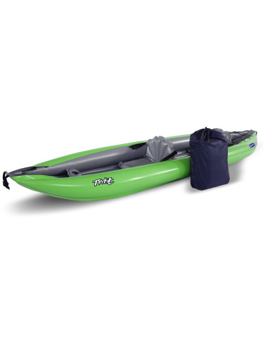 Inflatable kayak TWIST 2/1  light green