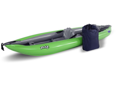 Inflatable kayak TWIST 2/1  light green