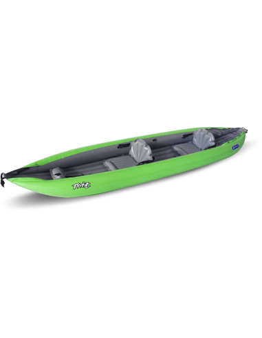 Inflatable kayak TWIST 2/1  light green