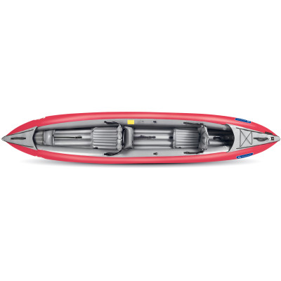 Inflatable kayak SOLAR 019 red 2