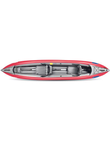 Inflatable kayak SOLAR 019 red