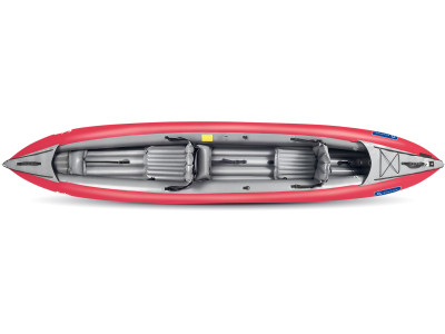 Inflatable kayak SOLAR 019 red