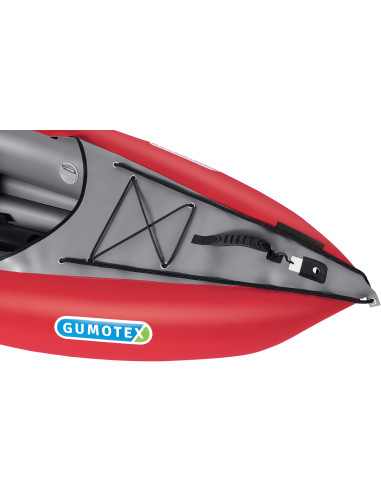 Inflatable kayak SOLAR 019 red