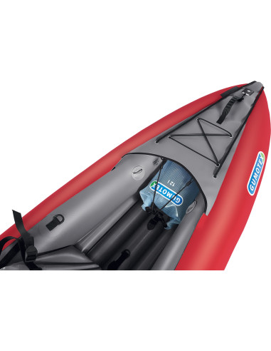 Inflatable kayak SOLAR 019 red