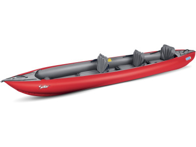 Inflatable kayak SOLAR 019 red